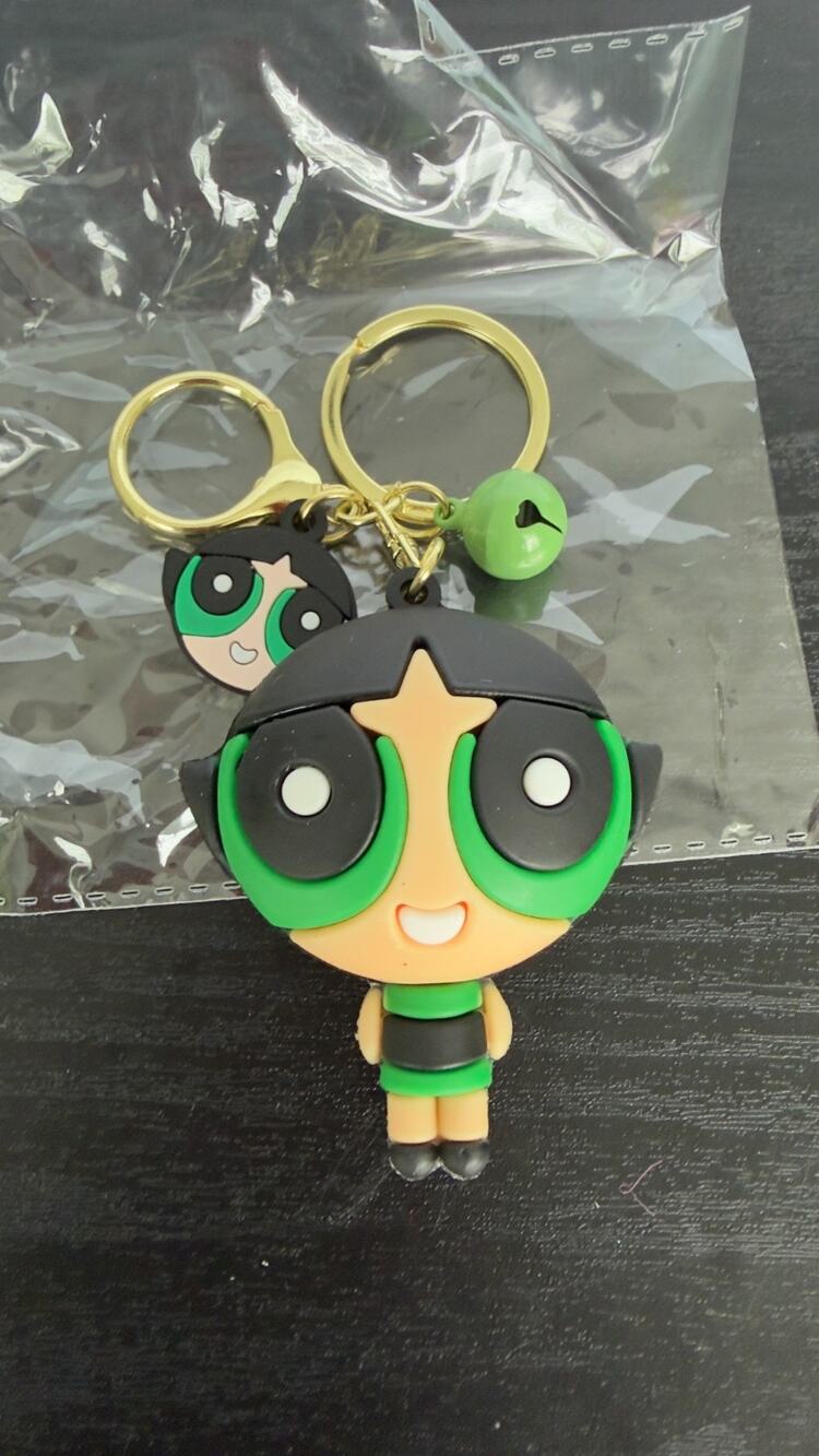 The Powerpuff Girls Buttercup Keychain - Bag Charm - NEW